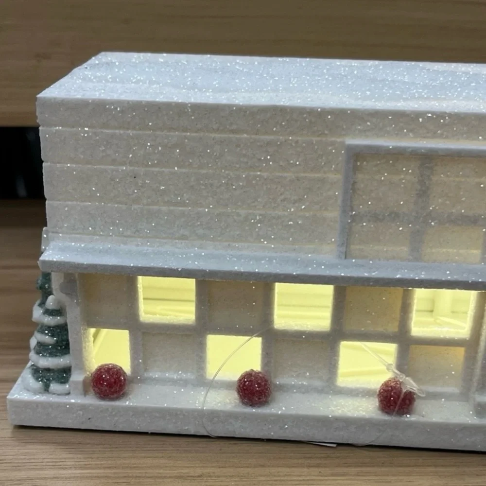Target Bullseye Light Up Target Store Mini Christmas Village NEW 2024